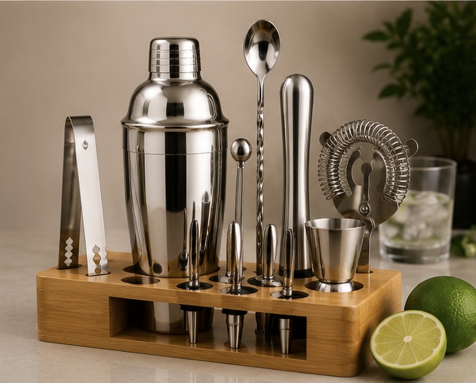 Kit drinks para o noivo (diz ele que vai usar)